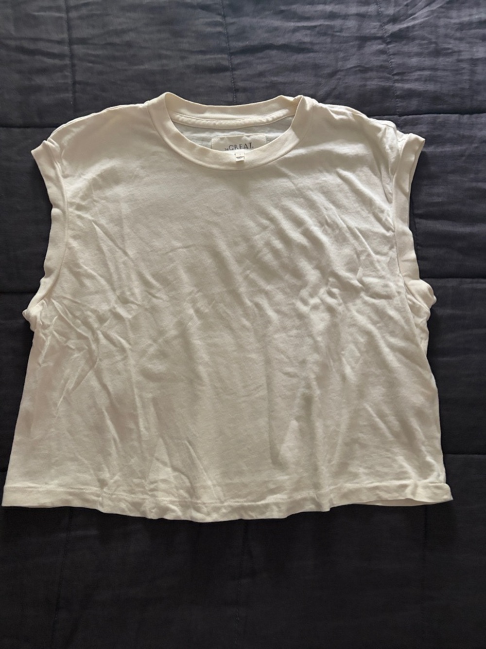 THE GREAT. Square Tee